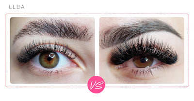 Battle of the eyelash extensions: Hybrid vs volume lashes