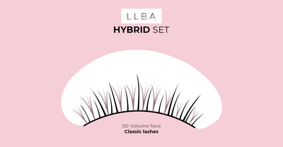 A beginner guide to hybrid eyelash extensions