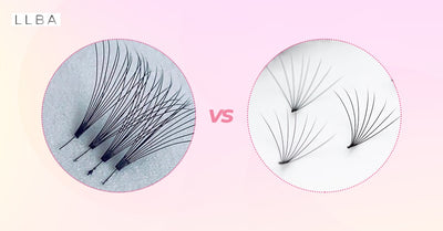 Premade vs handmade volume lashes