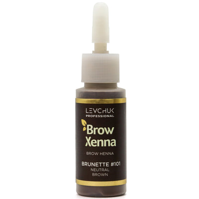 BrowXenna®, Brow henna Brown #101, Neutral Brown, 1 vial