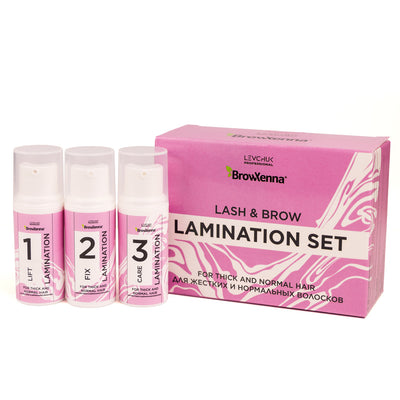 BrowXenna® Brow Lamination Set (for thick and normal hair)