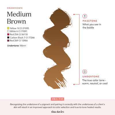 Brow Pigments Medium Brown
