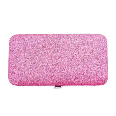 Magnetic tweezer case (glitter pink)